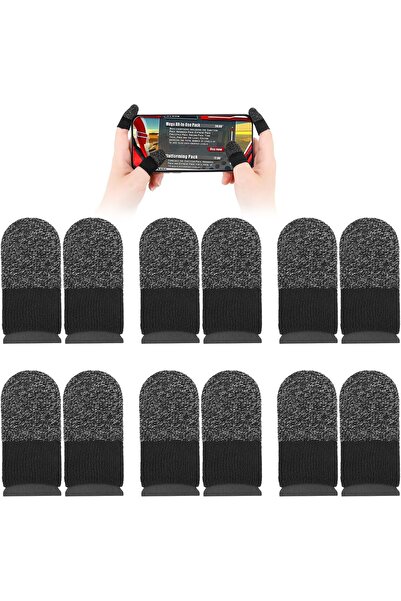 Hoco.accessory Gamer Finger, 12Pcs Carbon Fiber Professional Gaming Finger Sl...