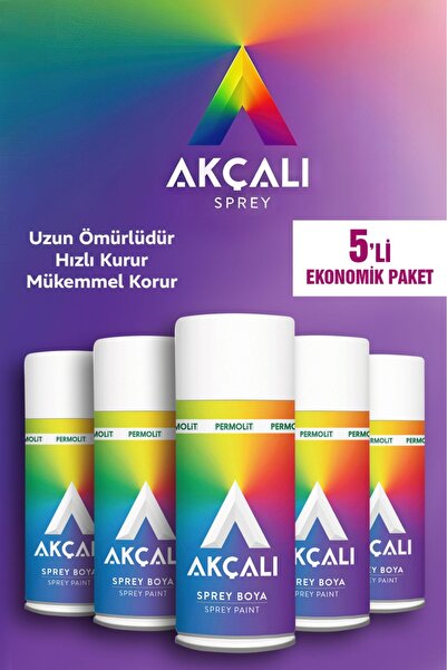 Akçalı Antrasit 7016 Alüminyum-ahşap-plastik-demir-metal-sprey Boyama 400 ml ...