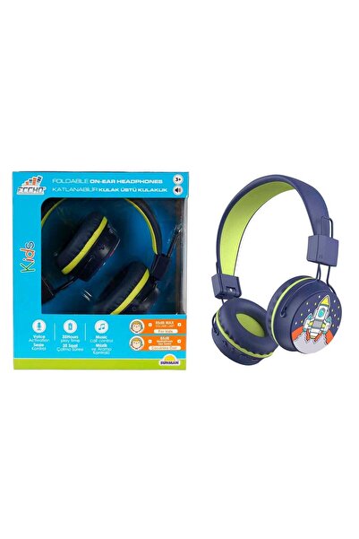 Nilly Toys سماعة رأس لاسلكية قابلة للطي مع ميكروفون من SUN-GLE-ECH مع صورة L