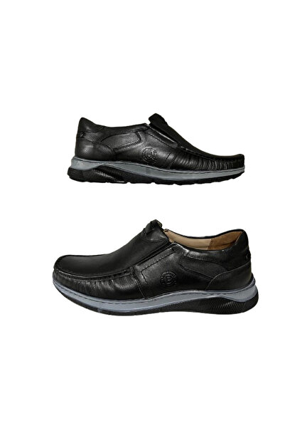 Brothers Ανδρικά παπούτσια από γνήσιο δέρμα, εξαιρετικά άνετα, κομψά, μαύρα, ...