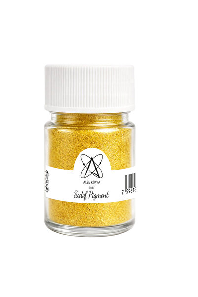 Alze Kimya Hobi Açık Altın Epoksi Pigmenti 1. Kalite Derinlik Ve Parlaklık Ka...