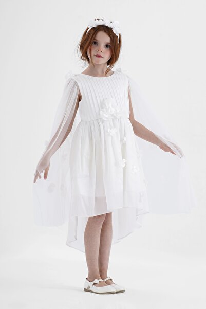 LAMİS FASHİON The "Organza Flower" dress with royal touches –