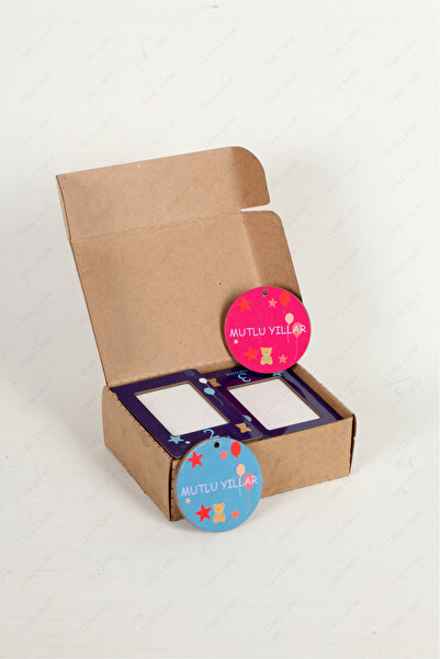 Ahşap mağazası 26 Adet 1-5 Yaş Arası Vesikalık Boy Doğum Günü Hatırası Magnet...