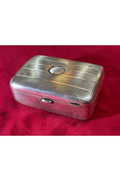 tayfuntufan antika koleksiyon ingiliz 1900 başları 130 gram 925 ayar gümüş tü...