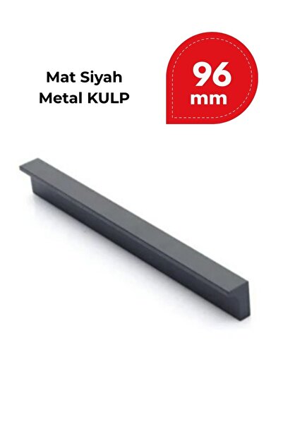 ioadesign Mat Siyah LadaMobilya Mutfak Çekmece Dolap Kapak Metal Kulpu Kulbu ...