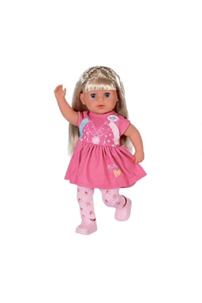 BABY born Little Sister Doll with Pink Dress 36 cm