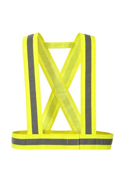 PORTWEST Reflective Vest with Straps PortWest, Neon Green, Size XL