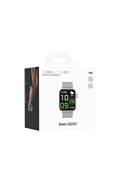 Hoco SmartWatch, Sport, BT 5.0, call function, 230mAh, Multilanguage, Silver