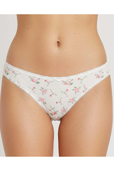 REDTAG طقم سراويل بيكيني نسائية متنوعة الألوان، مطبوع وأخرى سادة (عبوة من 5 قطع)