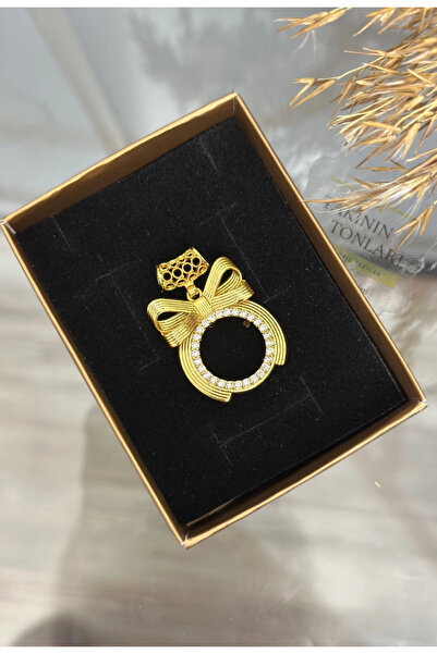 takinintonlari Çeyreklik Çerçeveli Hasır Kulp Fiyonk Kolye Ucu