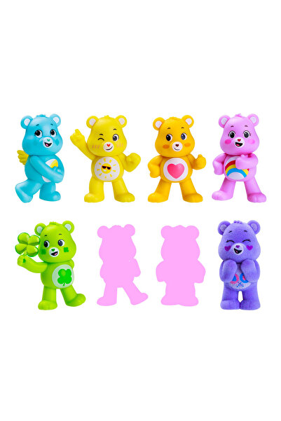 NECO TOYS Care Bears Mini Collectible Figures 8-Pack Model 3
