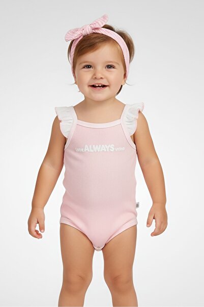 Exer Saucer طقم ملابس داخلية للبنات الصغيرات مكون من 3 قطع بطبعة كاملة مع عصا...