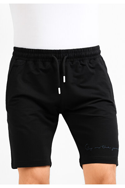 Serena Pantaloni scurți bărbătești cu imprimeu, croială lejeră