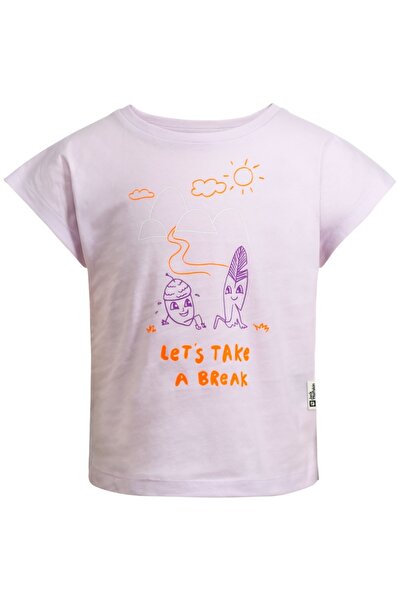 Jack Wolfskin Tricou copii Take A Break-Roz Deschis-128