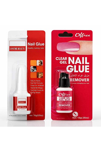 LOVEME BEAUTY مجموعة العناية المتكاملة للأظافر 2×1 – تثبيت قوي وإزالة آمنة