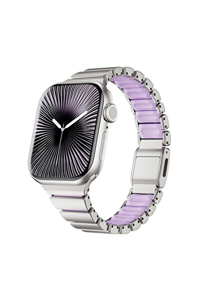 Dexmon ساعة ووتش 11 10 42 ملم - 6 7 8 9 SE متوافقة مع حزام السيليكون المعدني ...