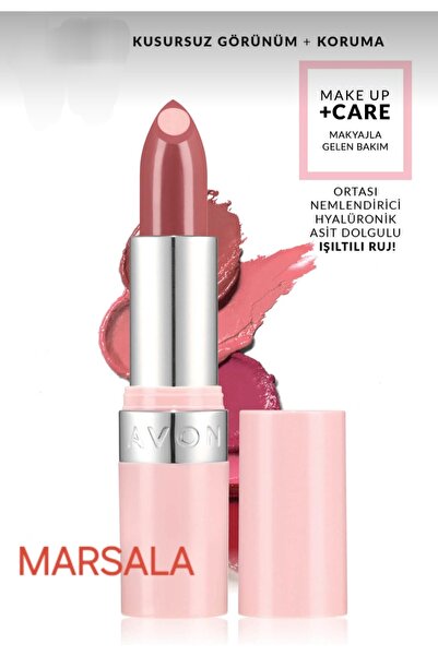 AVON HYRAMATIC SHINE ..MARSALA...