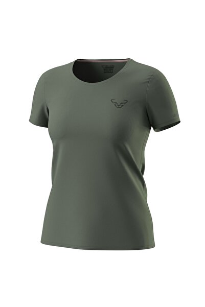 DYNAFIT Women's T-shirt X T. Menapace-Green-L