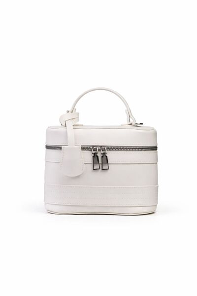 Tandi Bags حقيبة أنديرمو سكوير كروس كريمية اللون