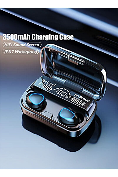 M10 TWS Bluetooth 5.1 Wireless Earbuds - 2000mAh Powerbank Case