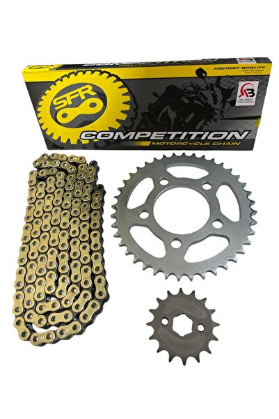 MOTORKİT MK MONDİAL DRİFT L PERFORMANSLI ZİNCİR DİŞLİ SETİ 17T/38T + SFR O Rİ...