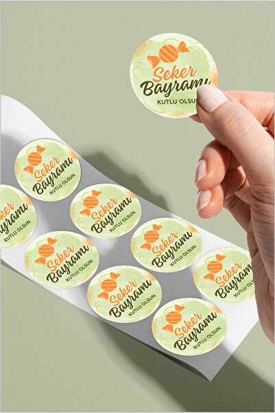 Piksel Grafik Autocolant rotund colorat pentru Ziua Zahărului – 24 de bucăți ...