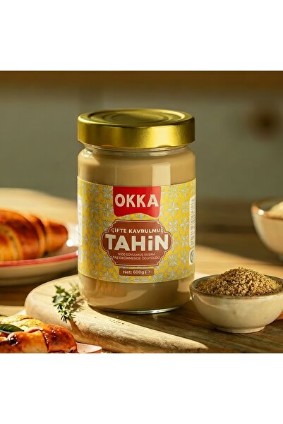 ÇİFTE KAVRULMUŞ TAHİN 600 GR