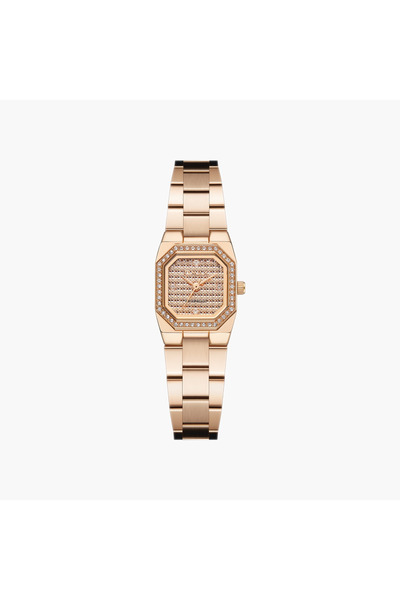 Omax Rose Gold Tone Women's Watch