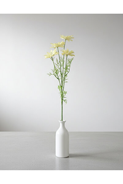 4 HEAD 75 CM YELLOW DAISY HOME DECORATION