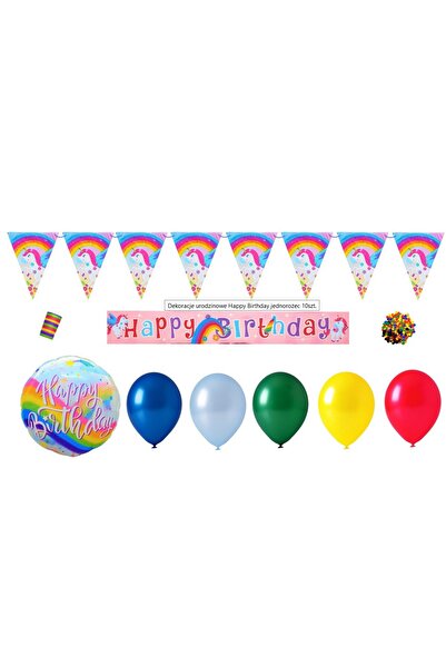 zola Set de 10 decorațiuni pentru petrecere, diferite modele și culori, 26,5x...