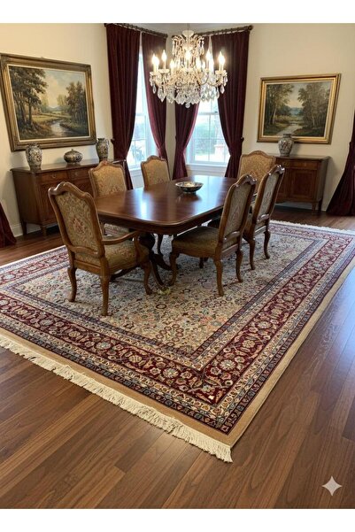 RD RAMAZAN DAĞ EL HALI SANATI El Dokuma Sümerbank Hereke Halısı İmzalı Yedi D...