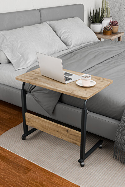 Wood House ESİL LAPTOP SEHPASI ÇAM (80*40)