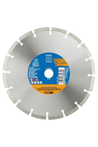 PFERD Disc diamantat segmentat DS 230x2.4x22.23 mm PSF