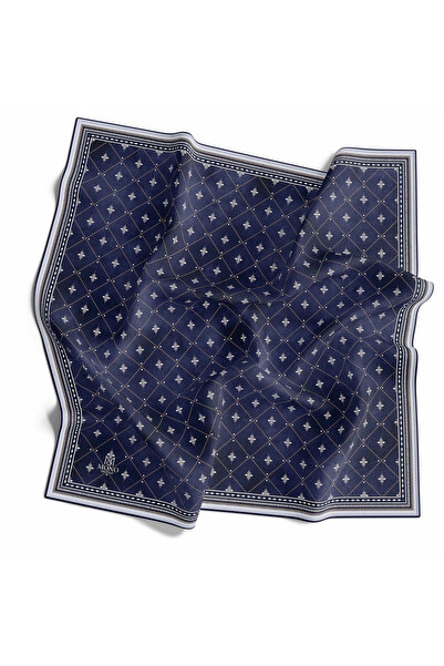 İpekal Organic Scarf Geometric Pattern 1002-09