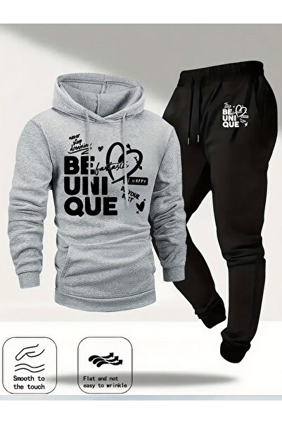 Rayan & Hoor Style Be unique printed hoodie sweatset - hooded sweatshirt top ...