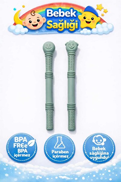 CKM silikon 2'Li Diş Kaşıyıcı Özellikli Pipet Seti