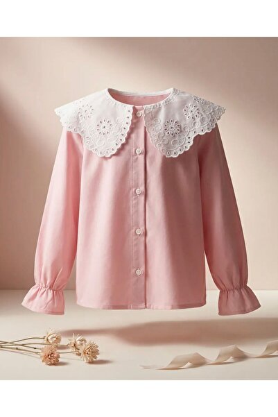 Suem Butik Kız Çocuk Bebe Yaka Gömlek
