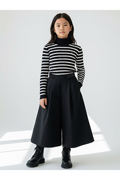 Catz Kids Дънки за момичета от черен креп Kali (за всички сезони)