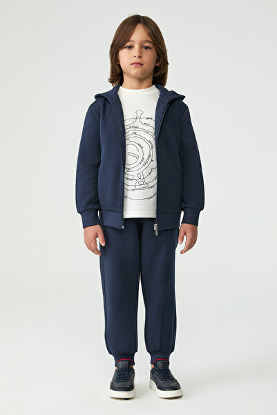 Iceberg قميص رياضي أزرق داكن للأولاد