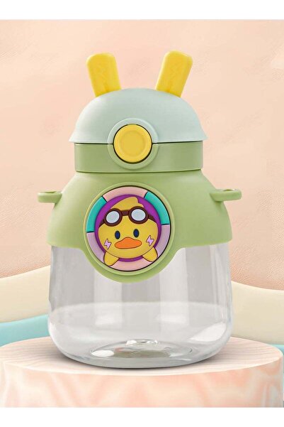 BAYBEE 650ml Baby Sipper Bottle, Leakproof BPA-Free with Straw & Carry Rope G...