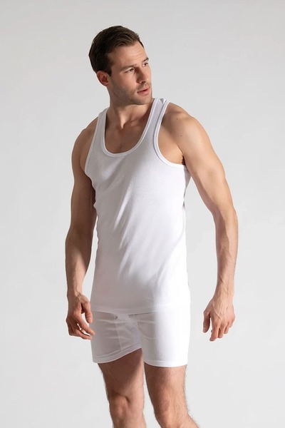 Hepsine Rakip 6-Pack Men's Rambo Sports Athlete Black White Gray