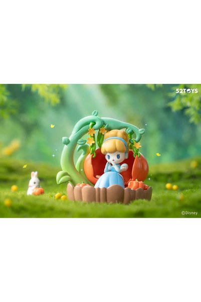 52 Toys blind box: Disney Princess D-baby Series Floral Swing, 1 random piece, Dreamy Collectible Figure