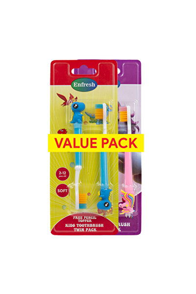 Enfresh Kids Special Tooth Brush 2Pcs x 2 Value Pack