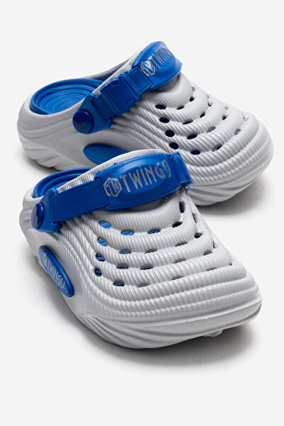 CCWAY AYAKKABI Плетени пантофки Sabo 26-35 BUZ SAX