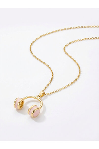 Bluw Jewelry قلادة عتيقة بتصميم سماعات رأس رجعية