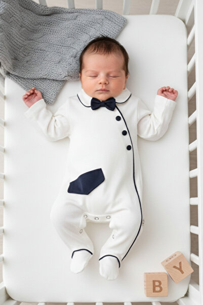 Mini Ropa Baby Boy Mevlüt Outfit Bow Tie Tuxedo Jumpsuit