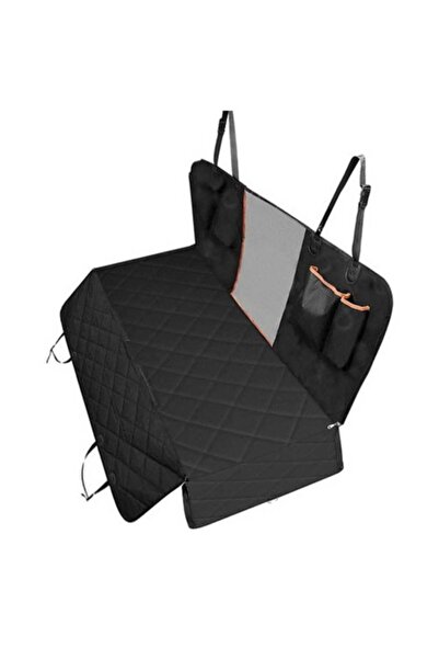 Purlov Husa de protectie impermeabila pentru bancheta auto, cu plasa de siguranta, buzunare 140 x 209 cm