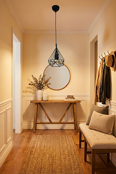 Siu Vector Tekstür Siyah Renk Metal Geometrik Sarkıt Avize – Endüstriyel Tel ...