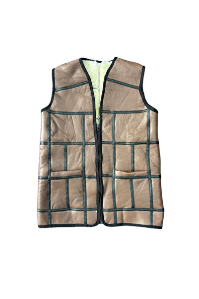 ln leather إنتاج خاص - سترة أطفال من الجلد الطبيعي المصنوع من جلد الغزال من ع...