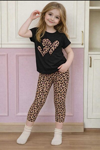 ciklet kids Girl's Bottom Top Tights Set